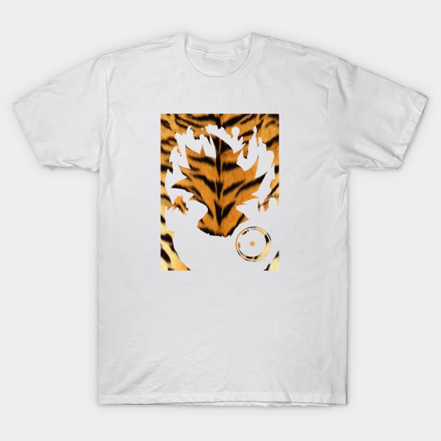 Agent: Tiger Claw - Goku T-Shirt by ay_alet